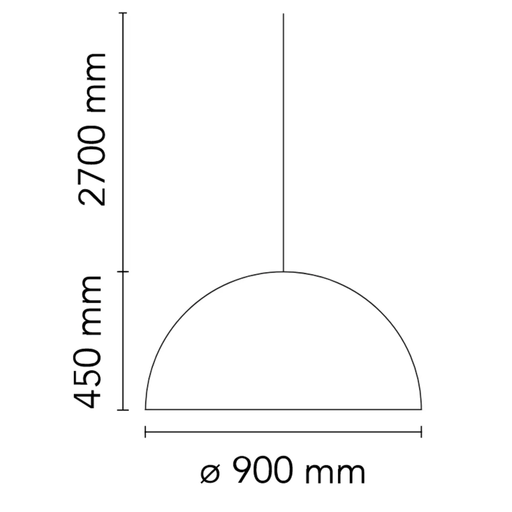 Lampada a sospensione Flos Skygarden