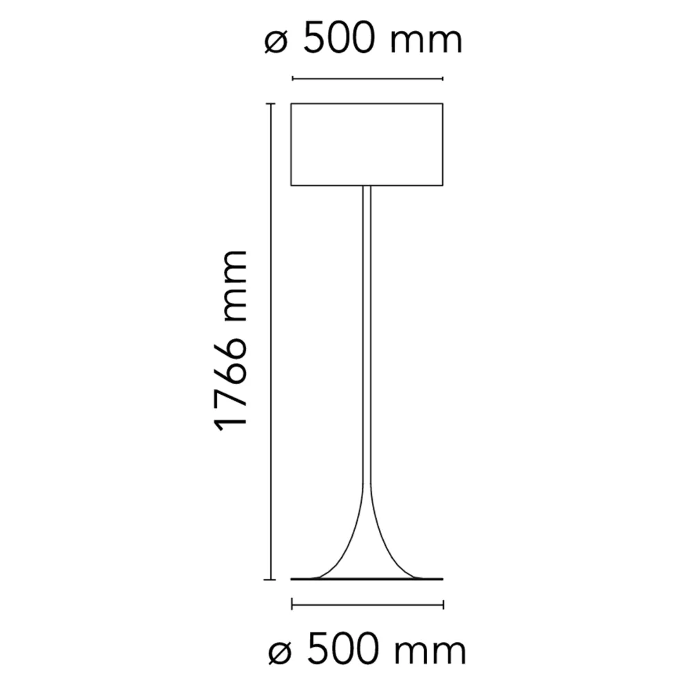 Floor lamp Flos Spun Light F