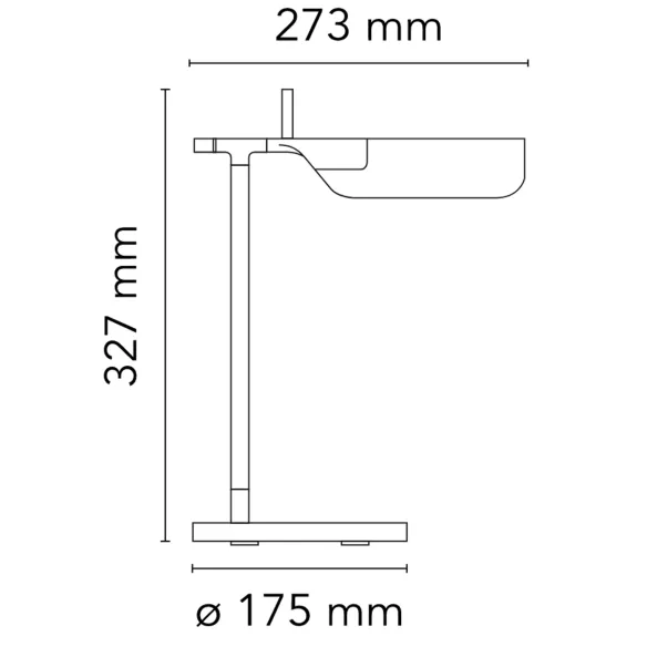 Tischleuchte Flos Tab t