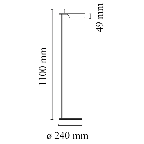 Grundlampe Flos Tab F