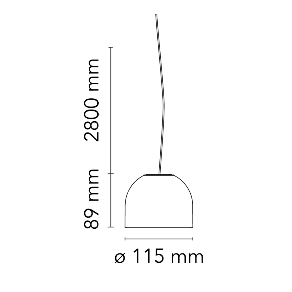 Pendelleuchte  Flos Wan S