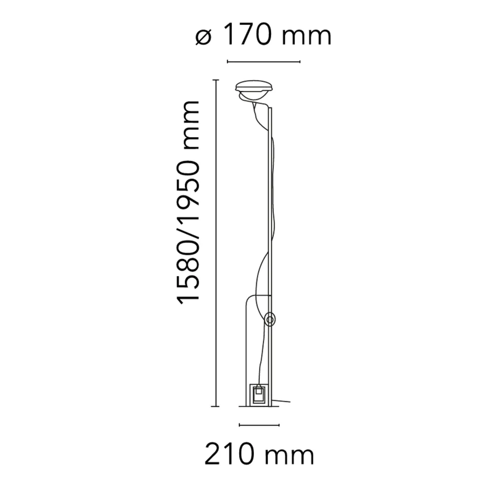 Floor lamp  Flos Toio