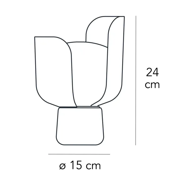 FontanaArte Blom Table lamp