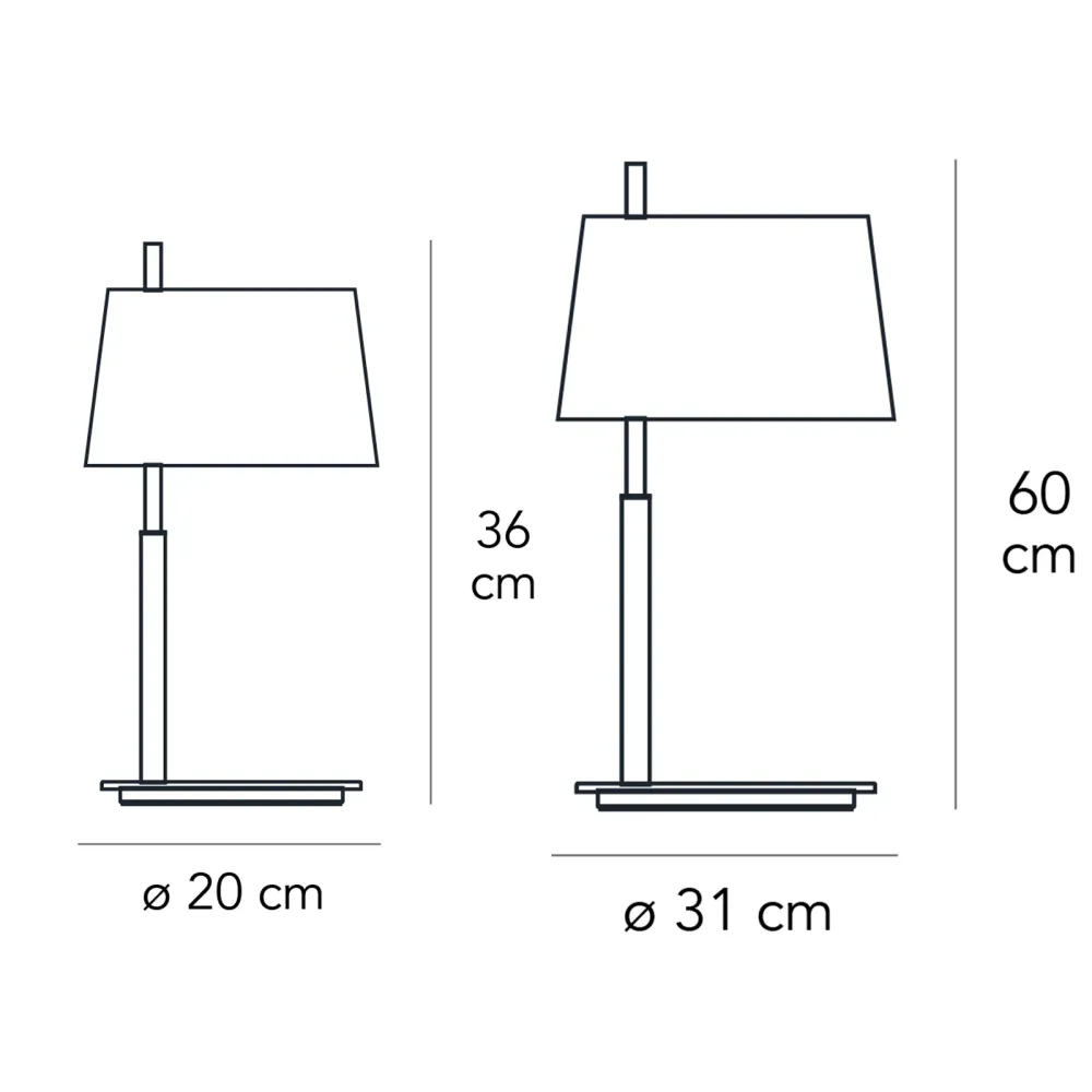 FontanaArte Passion Lampe de table