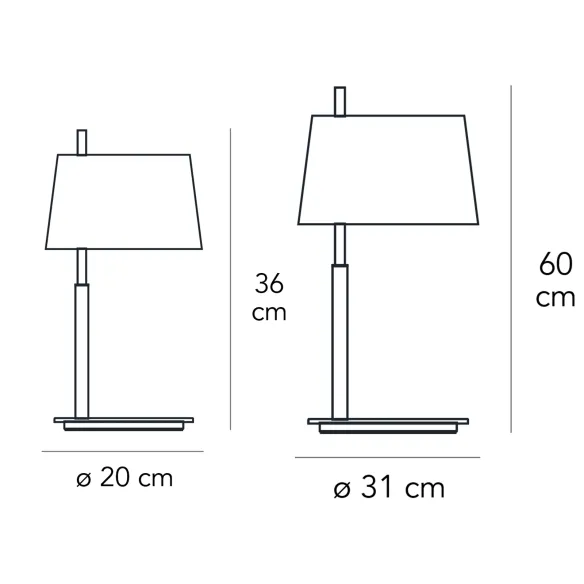 FontanaArte Passion Lampe de table
