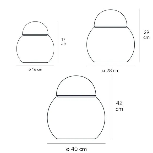 FontanaArte Daruma Table lamp