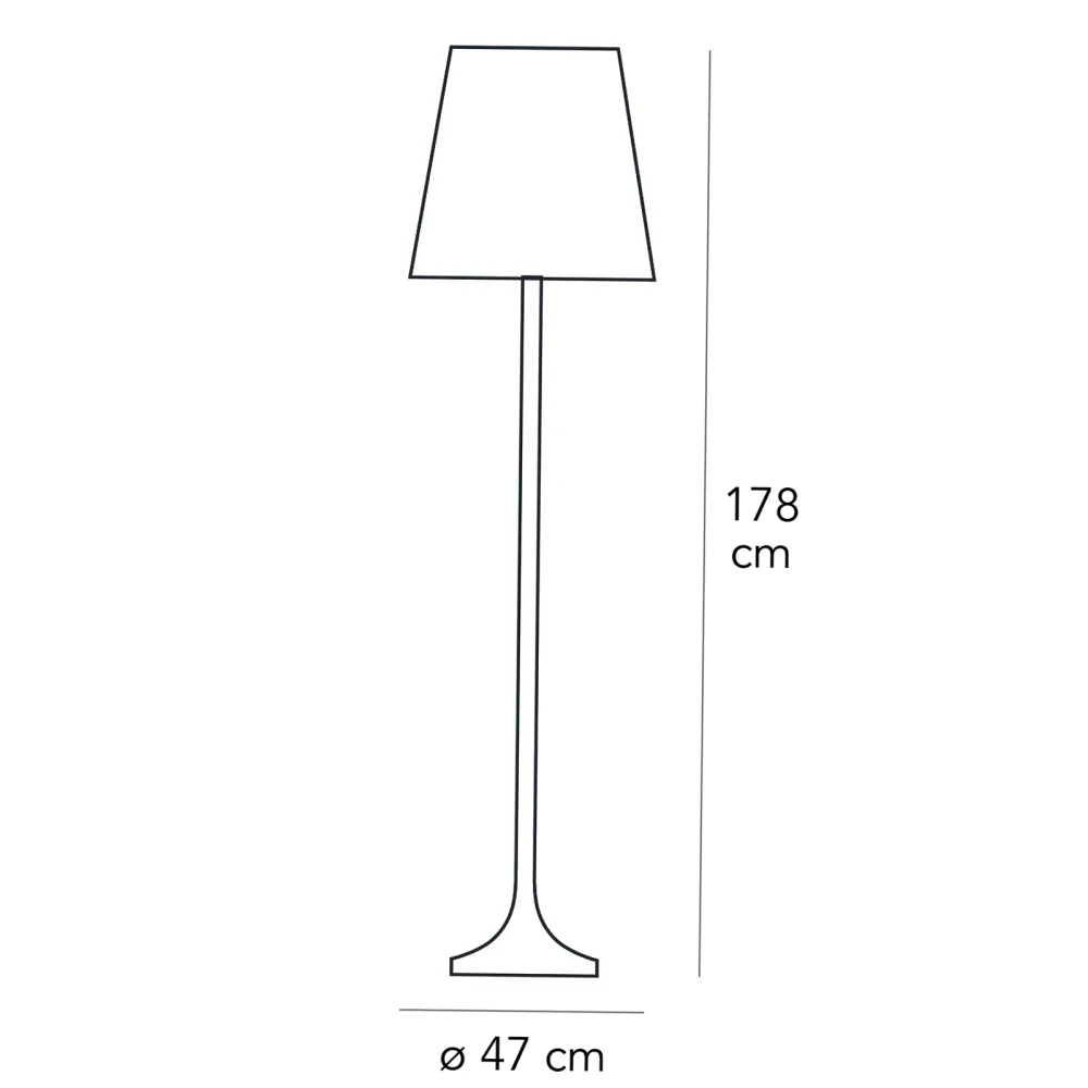 Stehleuchte  FontanaArte Lumen
