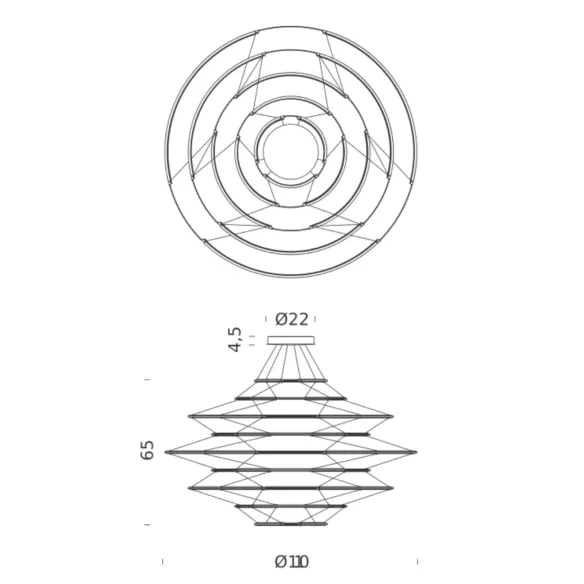 Pendelleuchte Nemo Drop