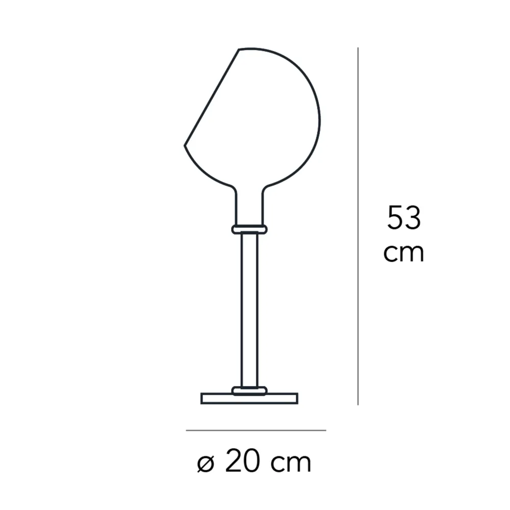 FontanaArte Parola Lampada da tavolo