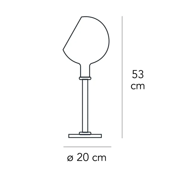 FontanaArte Parola Lampe de table