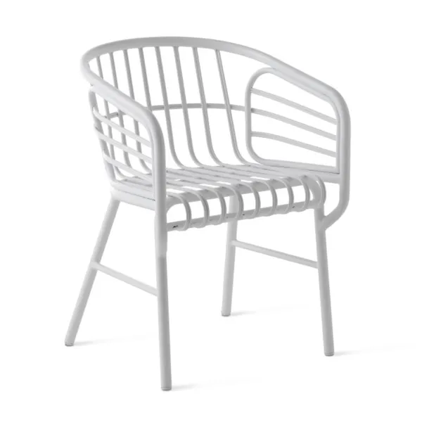 Sillòn Casamania Raphia Aluminio