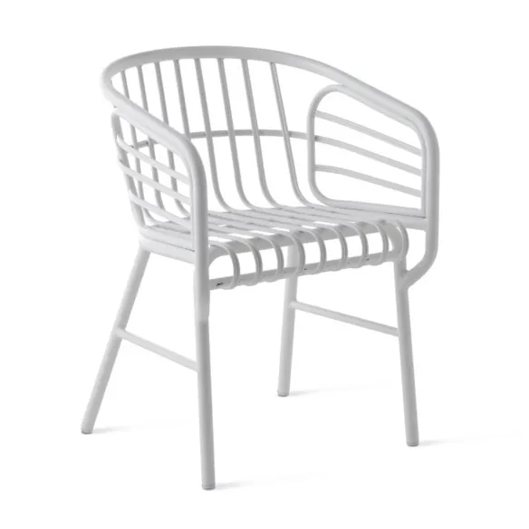 Fauteuil Casamania Raphia Aluminium