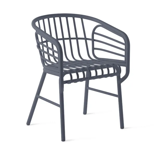 Sillòn Casamania Raphia Aluminio 2