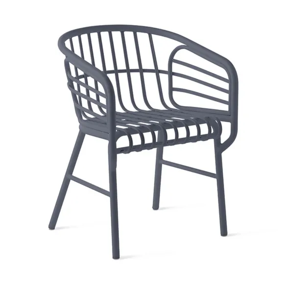 Fauteuil Casamania Raphia Aluminium