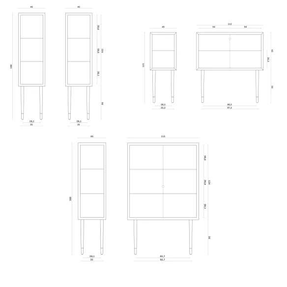 Sideboard Miniforms Juno