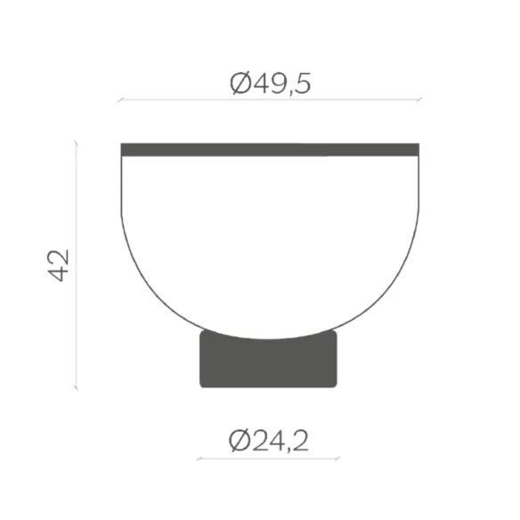 Mesa de café Minforms Mastea