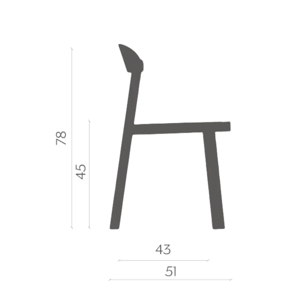 Chaise Miniforms Brulla