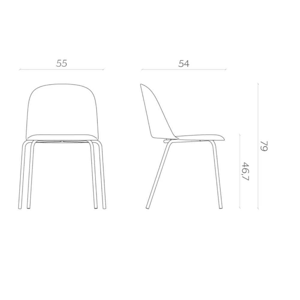 Stuhl Miniforms Mariolina Basic