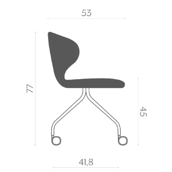 Chaise Miniforms Mula Office