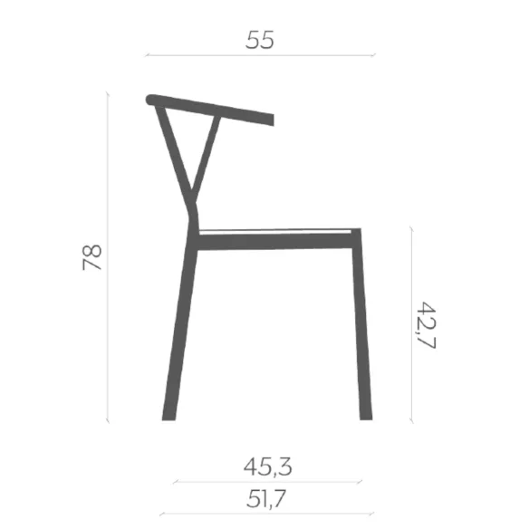 Chaise Miniforms Valerie