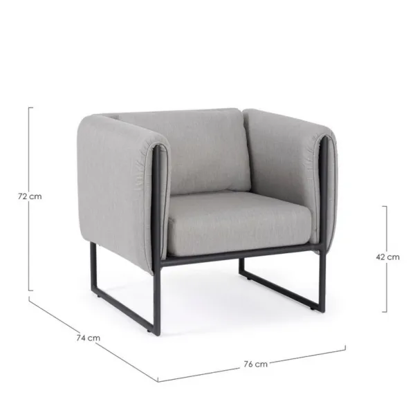 Fauteuil Bizzotto Pixel 2