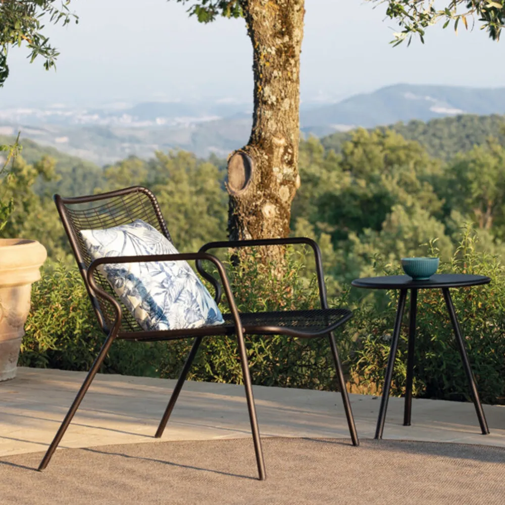 Low armchair Vermobil Roma