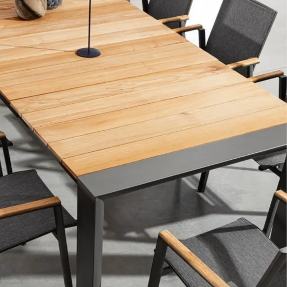 Table Bizzotto Cameron 253/319/384 x 110