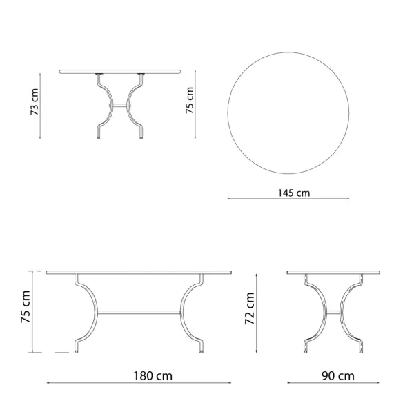 Table Vermobil Tosca