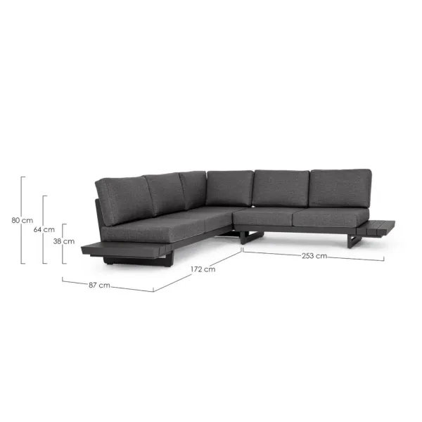 Salon d'angle Bizzotto Infinity 2