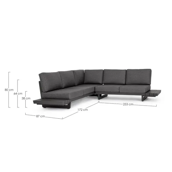 Ecklounge-Set Bizzotto Infinity