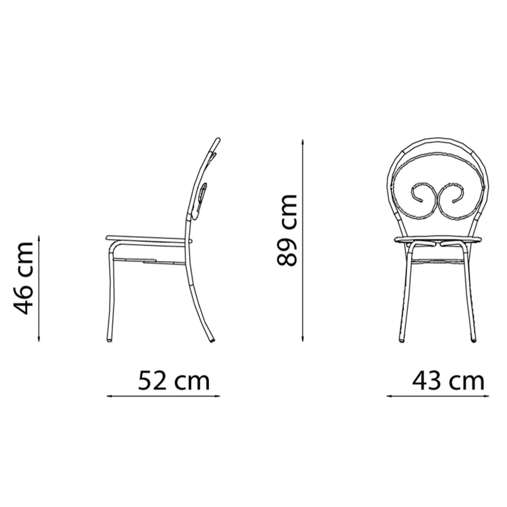 Chaise Vermobil Mimmo