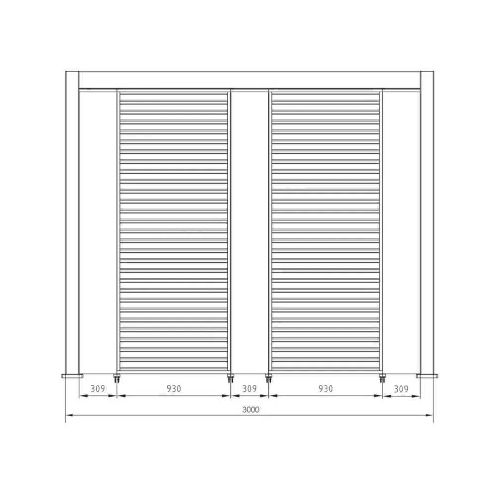 Pergola Bizzotto Ocean