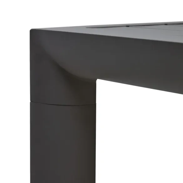 Light Home Table d'extérieur Culip en aluminium gris 220 x 100 cm