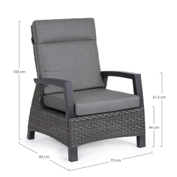 Liegesessel Bizzotto Britton 2