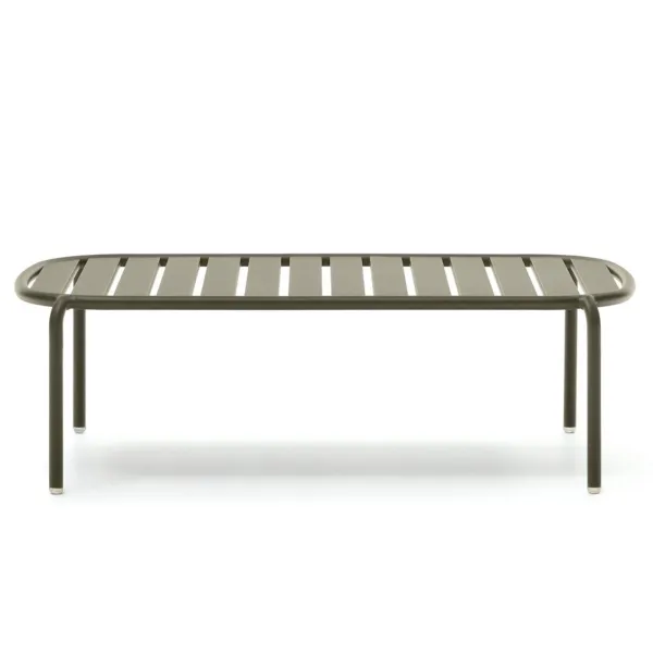 Light Home Joncols Couchtisch aus grün lackiertem Aluminium