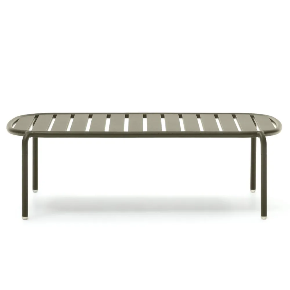 Light Home Joncols Couchtisch aus grün lackiertem Aluminium