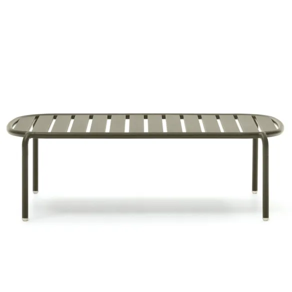 Light Home Joncols Couchtisch aus grün lackiertem Aluminium