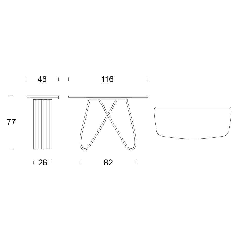 Tonin Casa Arpa Console