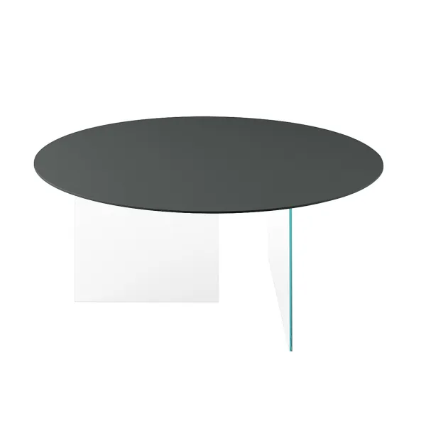 Lago Round Table Air Glass
