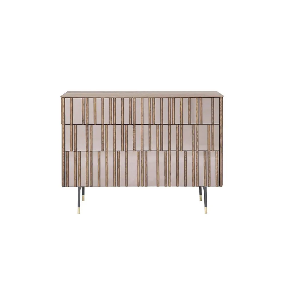 Tonin Casa Drops Night Commode 3 tiroirs