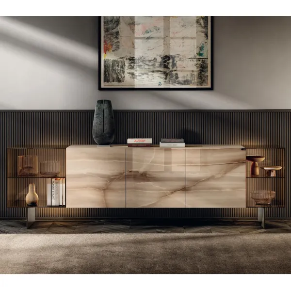 Lago Sideboard 36e8 Glass 1326 2