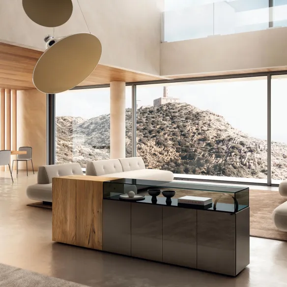 Lago Anrichte 36e8 Glass 1332