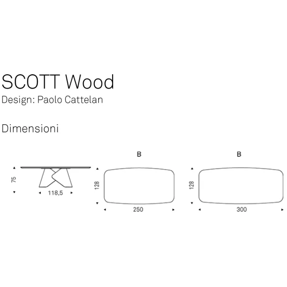 Tisch Cattelan Scott Wood