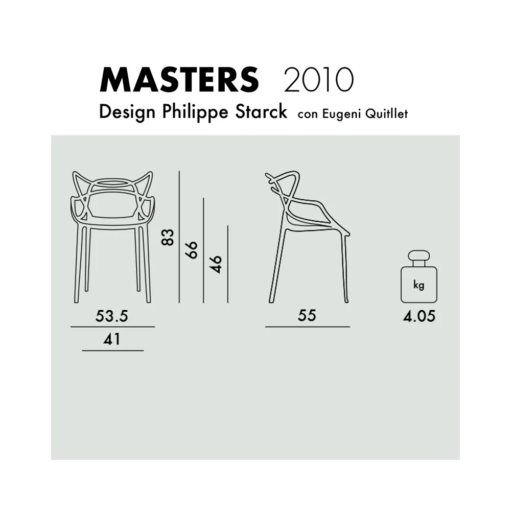 Kartell Masters Chair