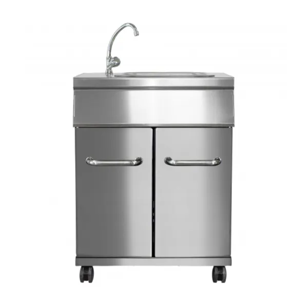 Limousinenschrank Broil King mit Spüle Tür inox