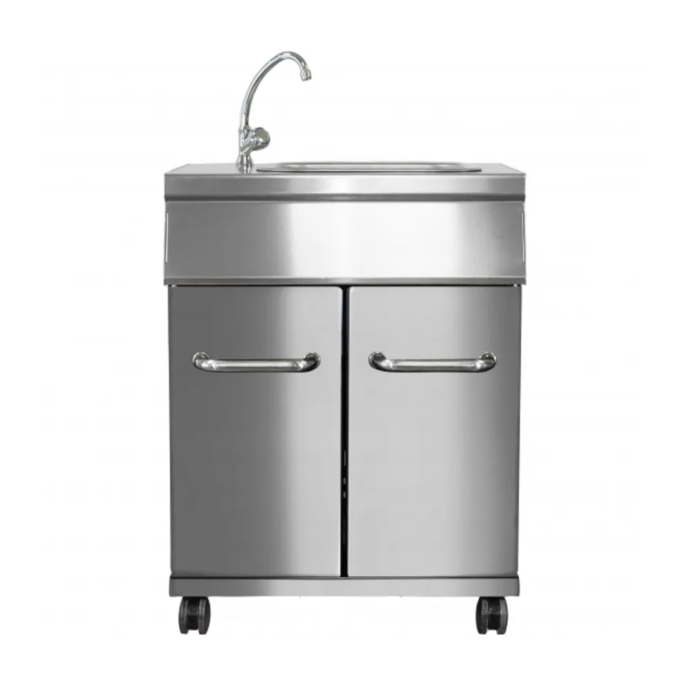 Mueble Limusina Broil King con fregadero de puerta inox