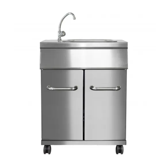 Limousinenschrank Broil King mit Spüle Tür inox