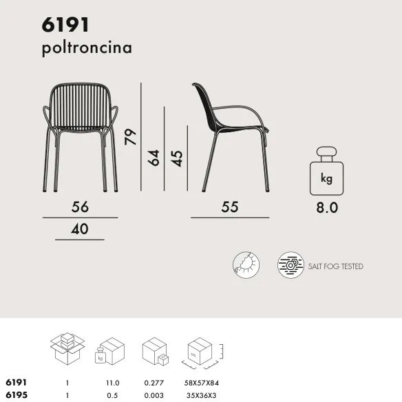 Kartell Hiray Poltroncina