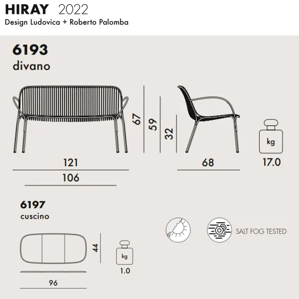 Kartell Hiray Sofa
