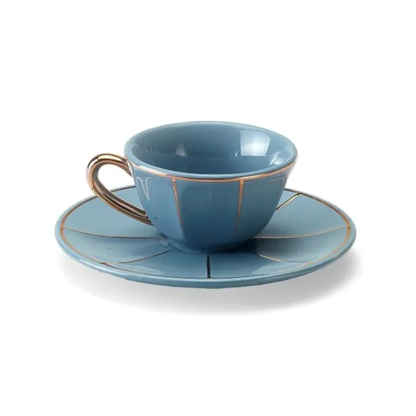 Bitossi Kaffeetasse mit Teller